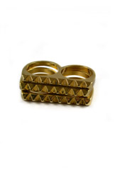 Golden double ring 3 pcs/set