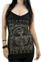 Se7en Deadly Heaven's Sinners Black Cami