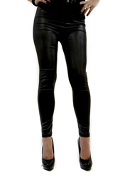 Black Leatherlook leggings