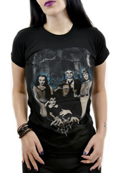 Rock Rebel Munster Family Women T-Shirt